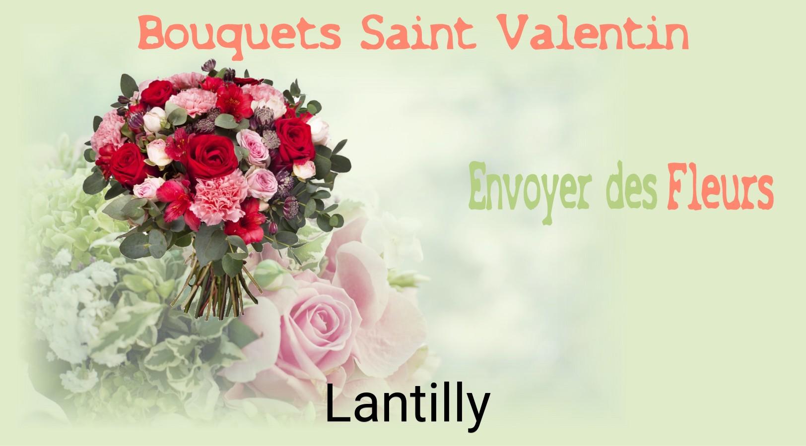 Roses de Saint-Valentin livrées à Lantilly